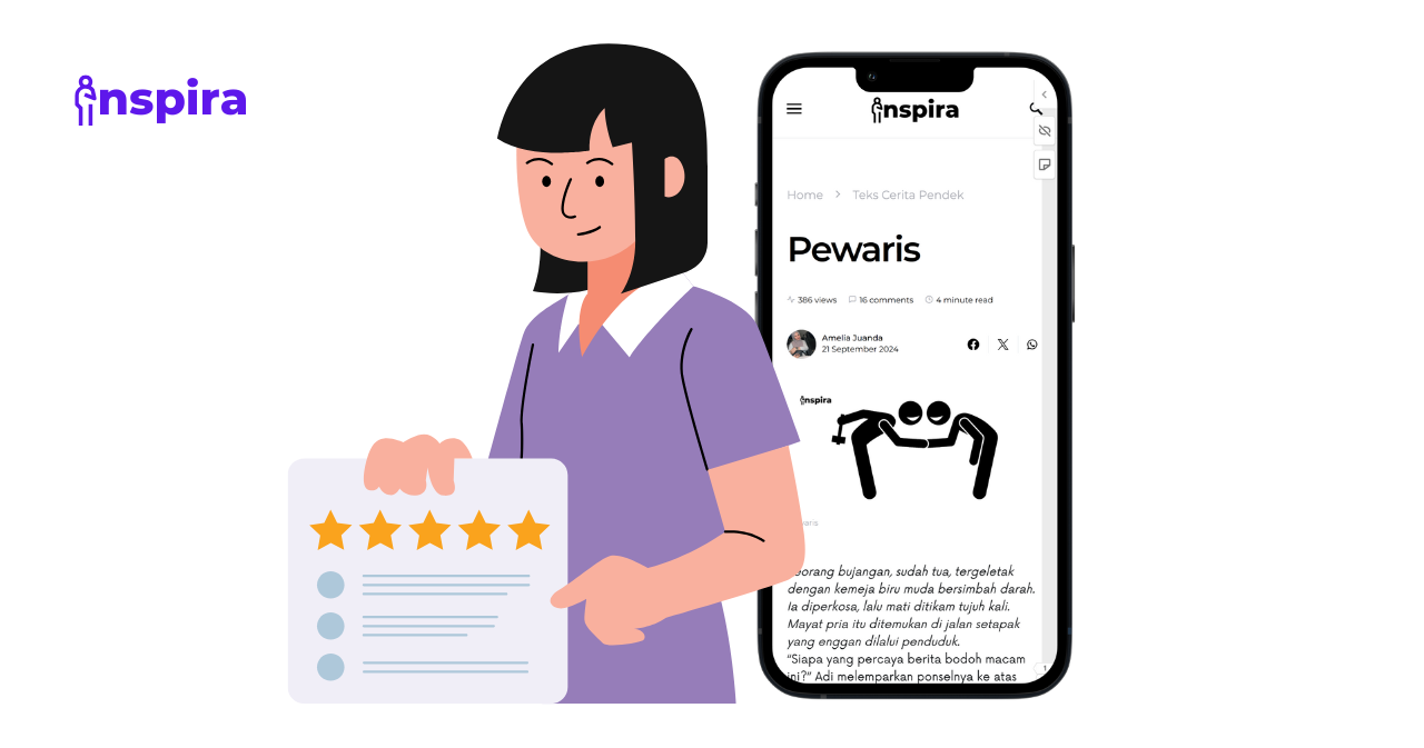 Resensi Cerpen â€œPewarisâ€ Karya Amelia Juanda