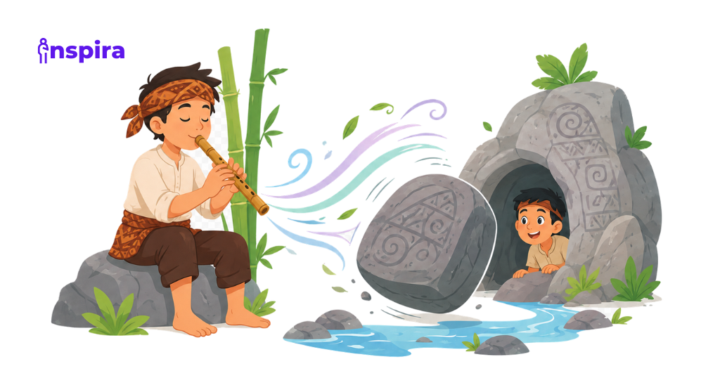 Gema Serunai Bambu Sakti di Lembah Sunyi